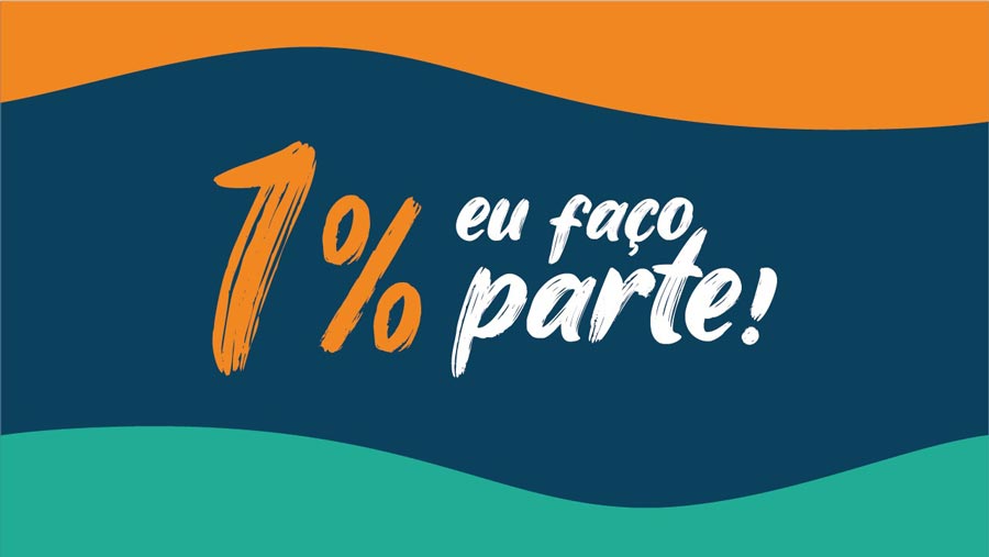 1%, eu faço parte!
